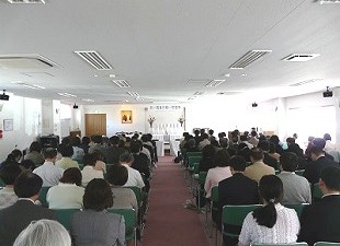 札幌家庭教会／天一国食口統一慰霊祭参列の様子